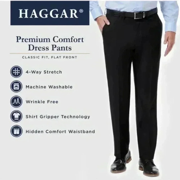 Haggar Premium Comfort 44x30 - Picture 6 of 7